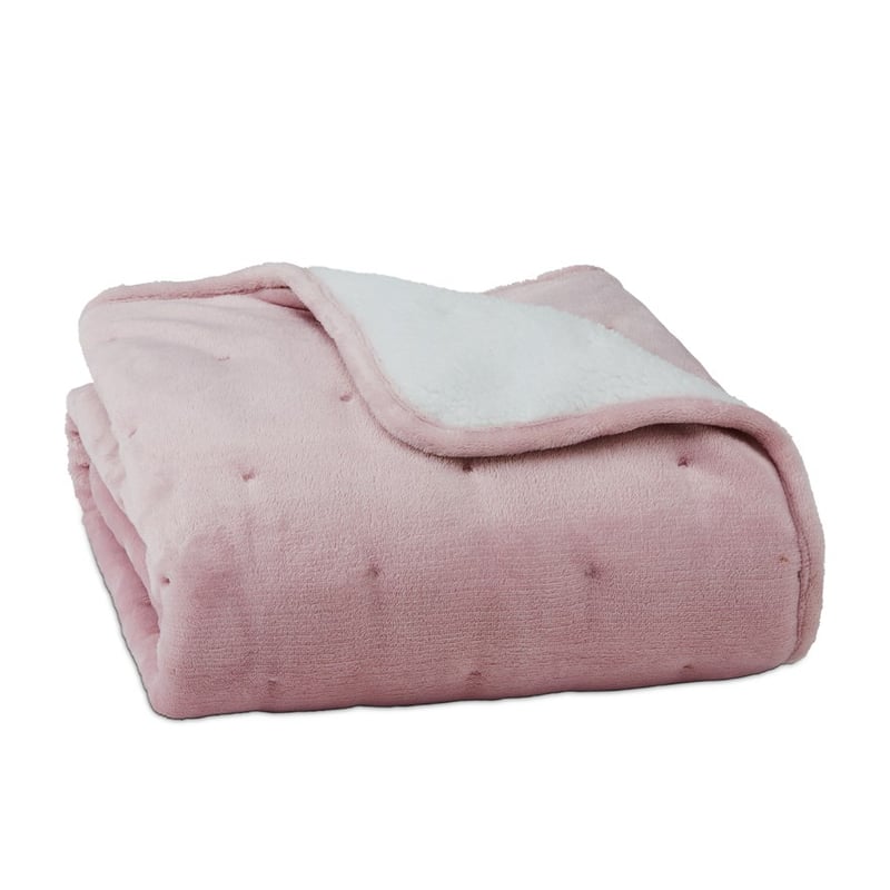 Embroidered Spot Rose Baby Blanket 