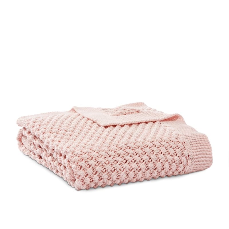 Bobble Organic Cotton Violet Baby Blanket