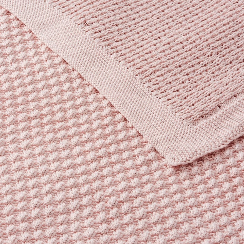 Bobble Organic Cotton Violet Baby Blanket