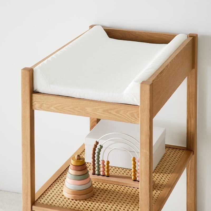 White Change Table Pad
