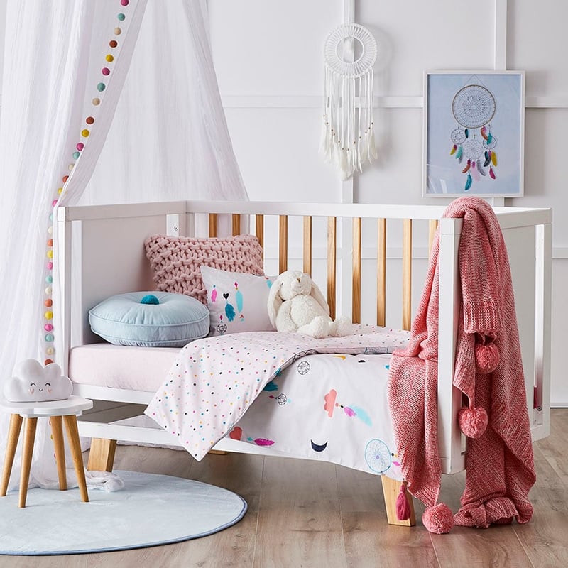 Dream Catcher Cot Quilt Cover Set