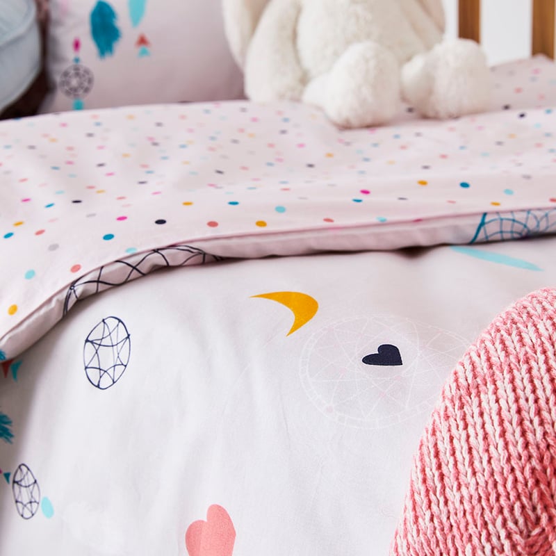 Dream Catcher Cot Quilt Cover Set