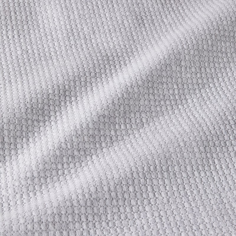 Sunday Quilted Jersey Cot Grey Quilt Cover Set