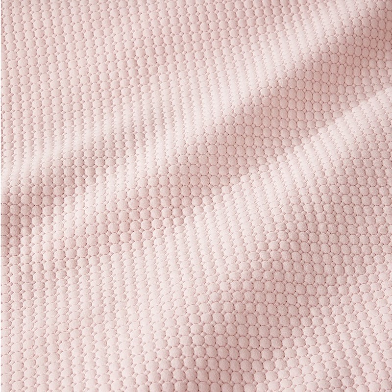Sunday Quilted Jersey Cot Pink Quilt Cover Set