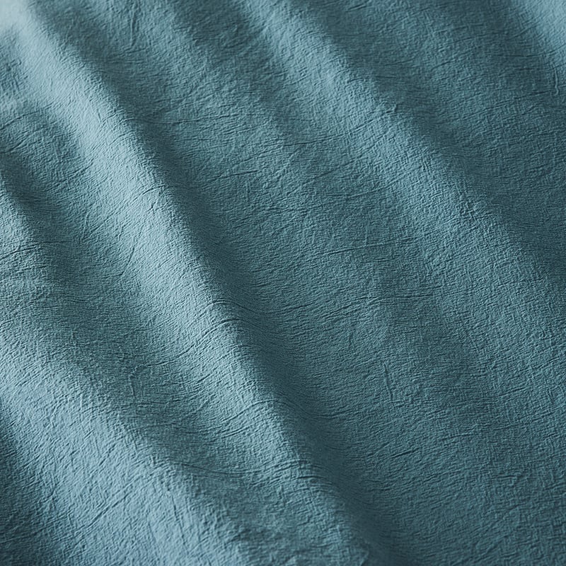 Stonewashed Cotton Eucalyptus Cot Quilt Cover Set