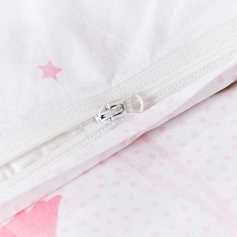 Flamingo Queen Pink Cot Quilt Cover Set