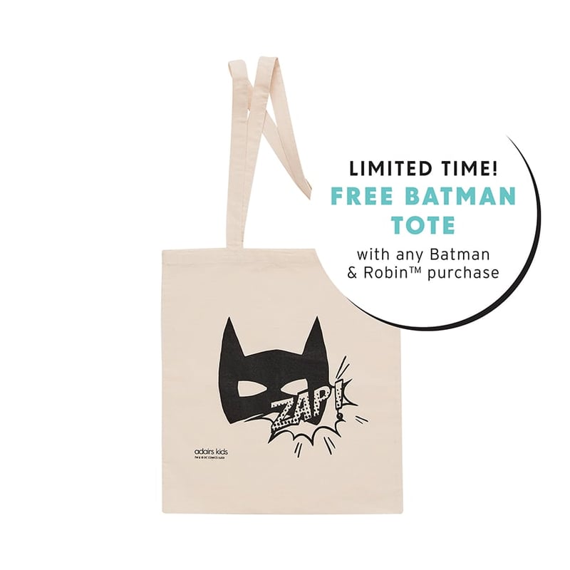 Batman & Robin Quilted Cot Quilt Cover Set