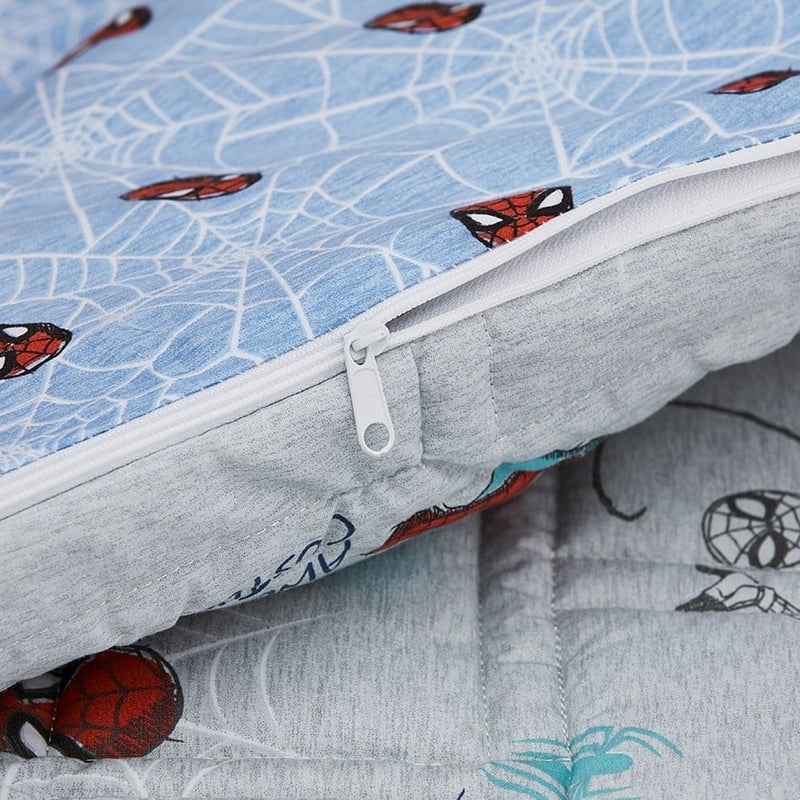Marvel Spider-Man Spider Sense Quilted Cot Quilt Cover Set