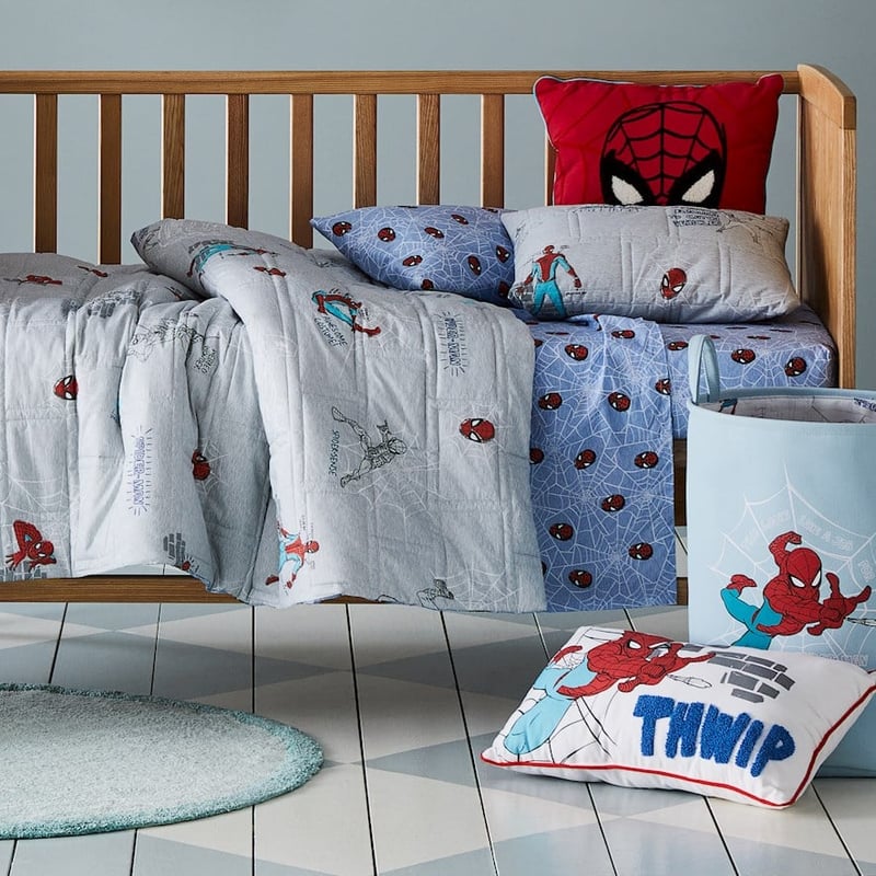 Marvel Spider-Man Spider Sense Quilted Cot Quilt Cover Set