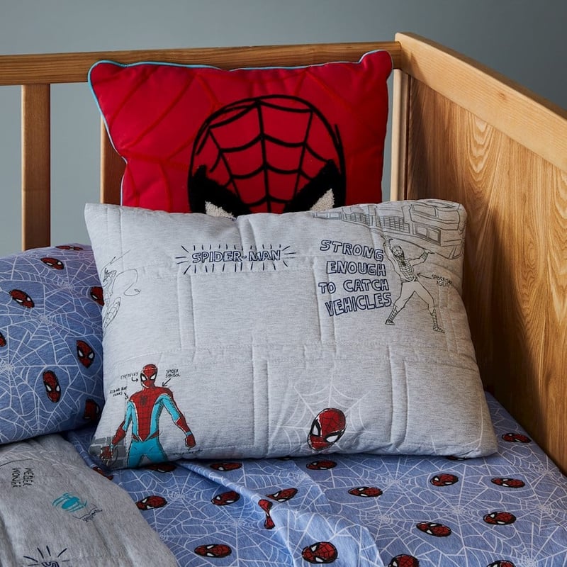 Marvel Spider-Man Spider Sense Quilted Cot Quilt Cover Set
