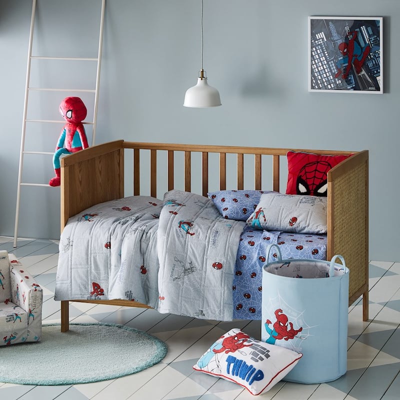 Marvel Spider-Man Spider Sense Quilted Cot Quilt Cover Set