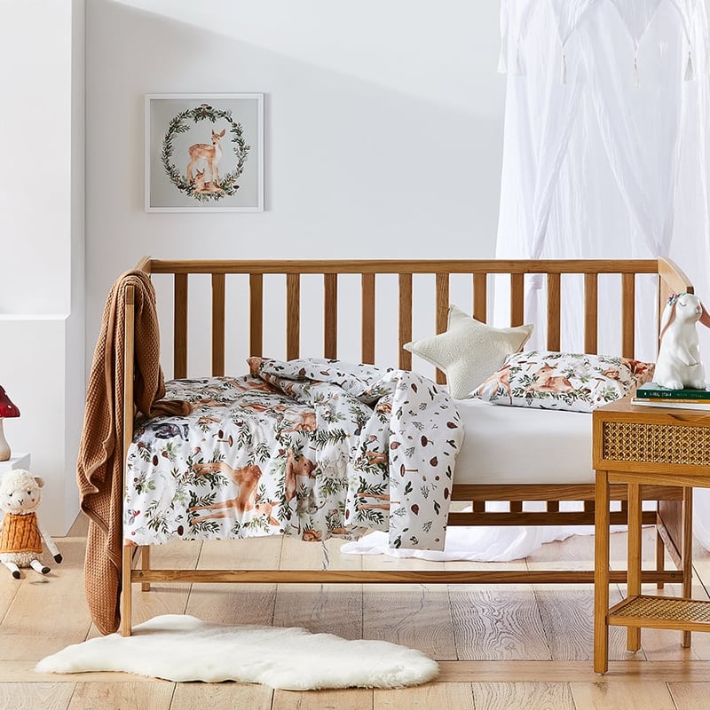 Festive Forest Cot Quilt Cover Set