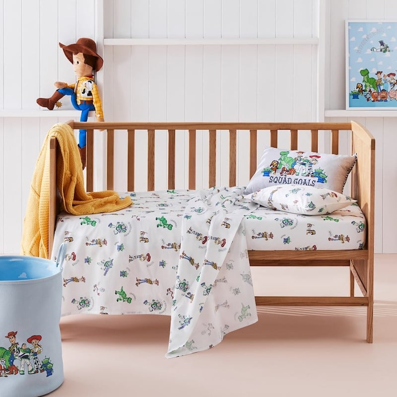 Disney Toy Story Friends Sheet Set Cot Sheet Set