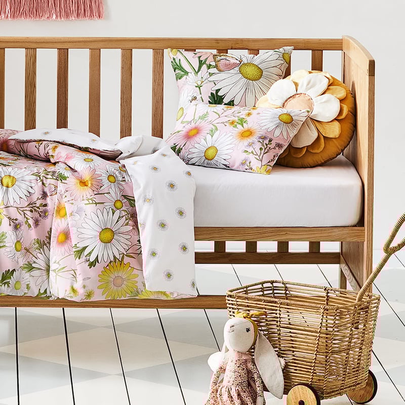 Daisy Dreams Cot Quilt Cover Set