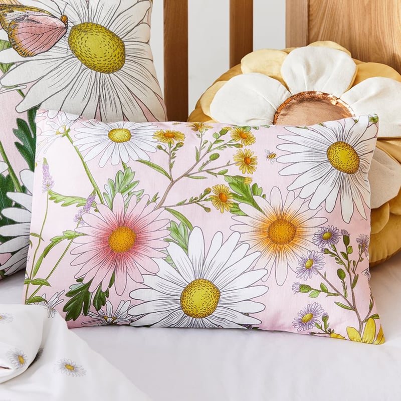 Daisy Dreams Cot Quilt Cover Set