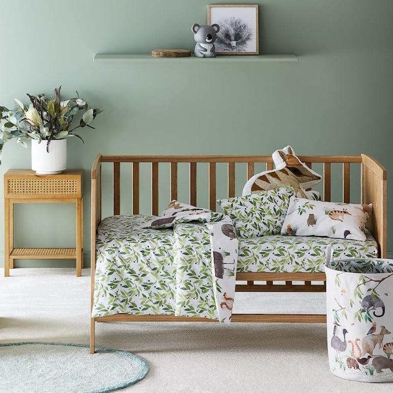 Native Animals Multi Cot Quilt Cover Set