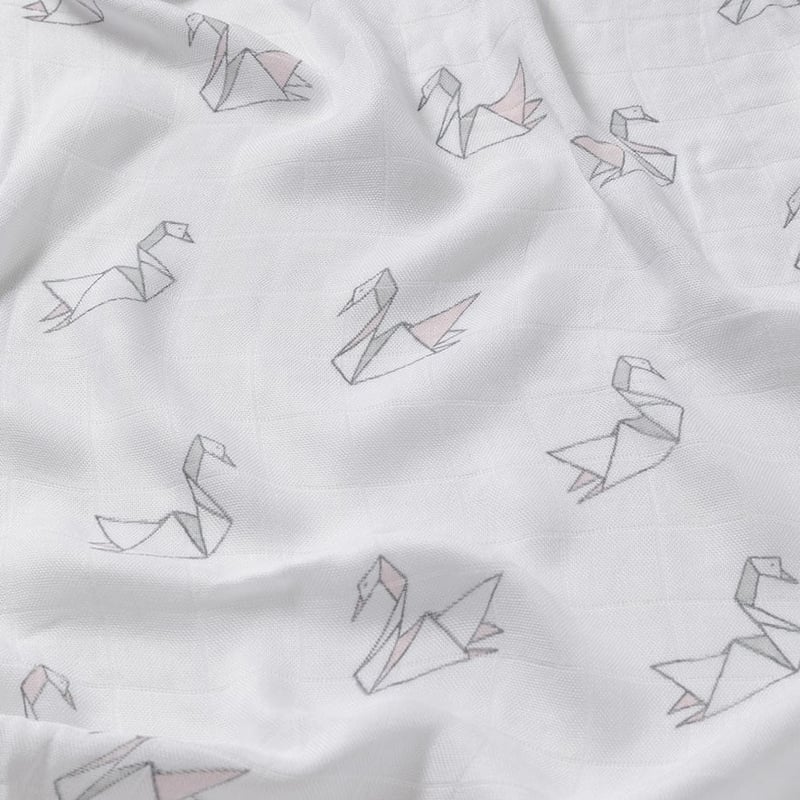 Bamboo Wraps Pink Swan Pack of 2