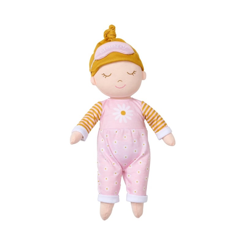 Goodnight Sleep Tight Pink Daisy Dollie Doll