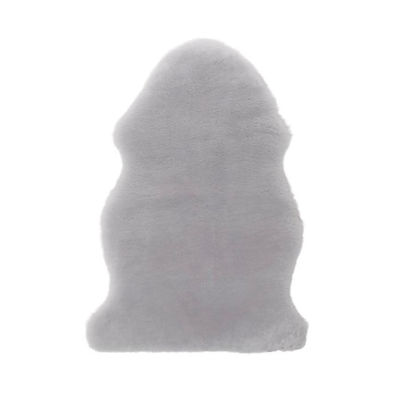 Silver Grey Sheep Skin
