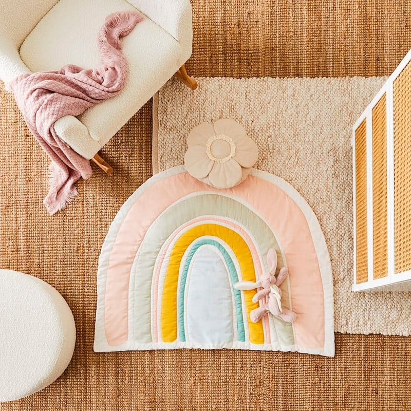 Baby Blush Rainbow Play Mat 
