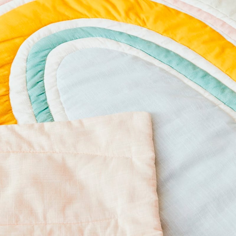 Baby Blush Rainbow Play Mat 