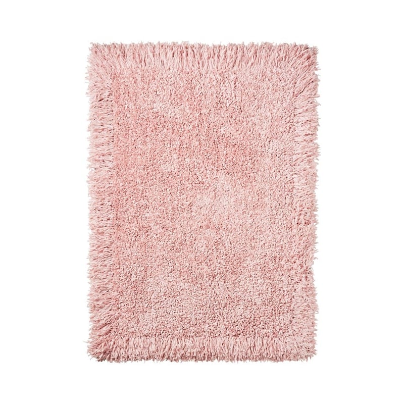 Pink Ribbon Rectangle Rug