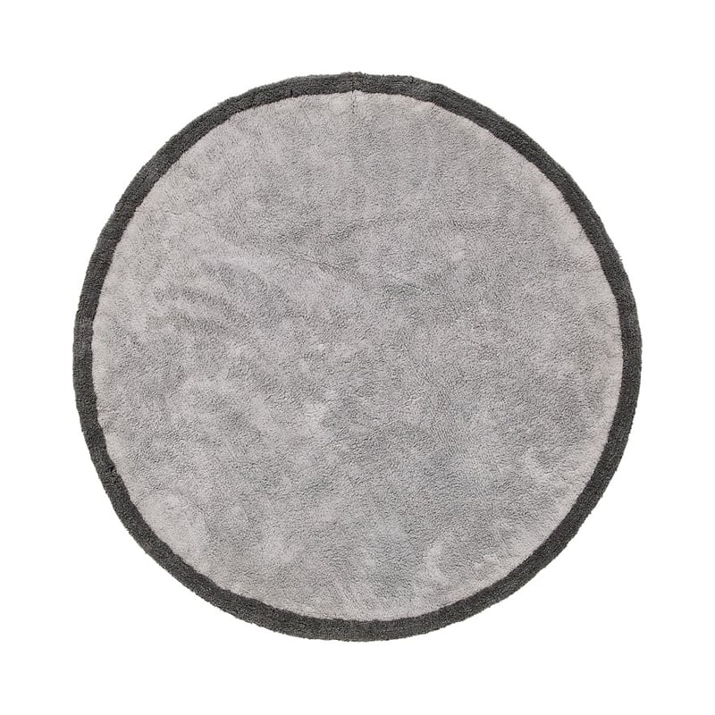 Reece Large Grey Round Rug