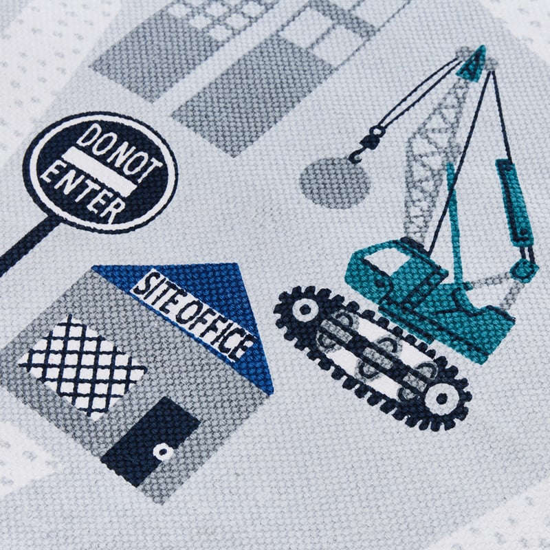 Decorative Construction Zone Rug