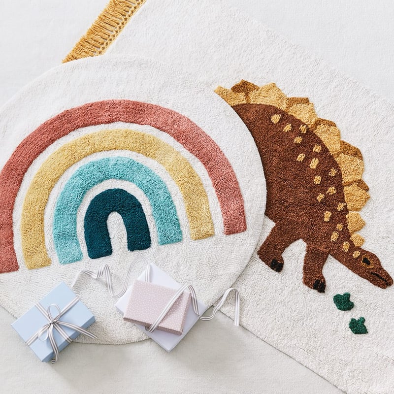 Decorative Modern Rainbow Rug