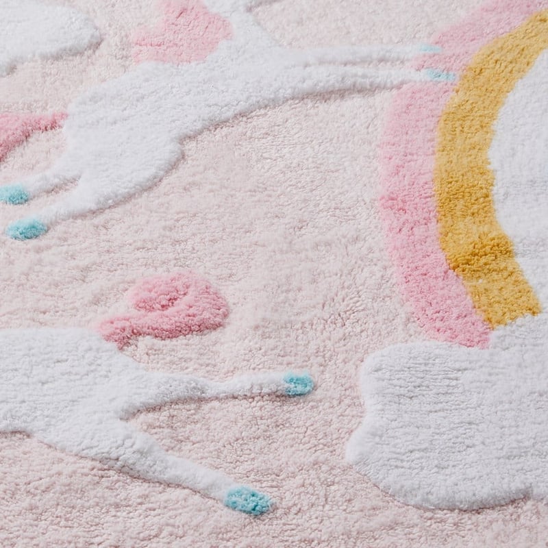 Tufted Unicorn Decorative Rug