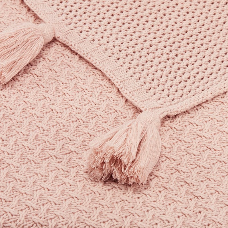 Greta Musk Pink Throw 