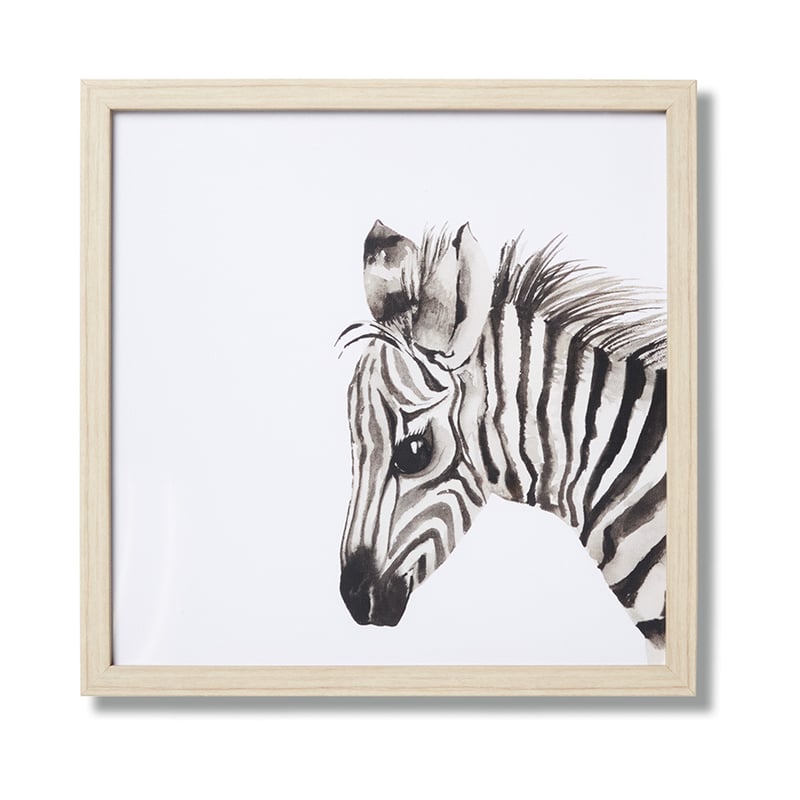 Zebra Nursery Wall Art