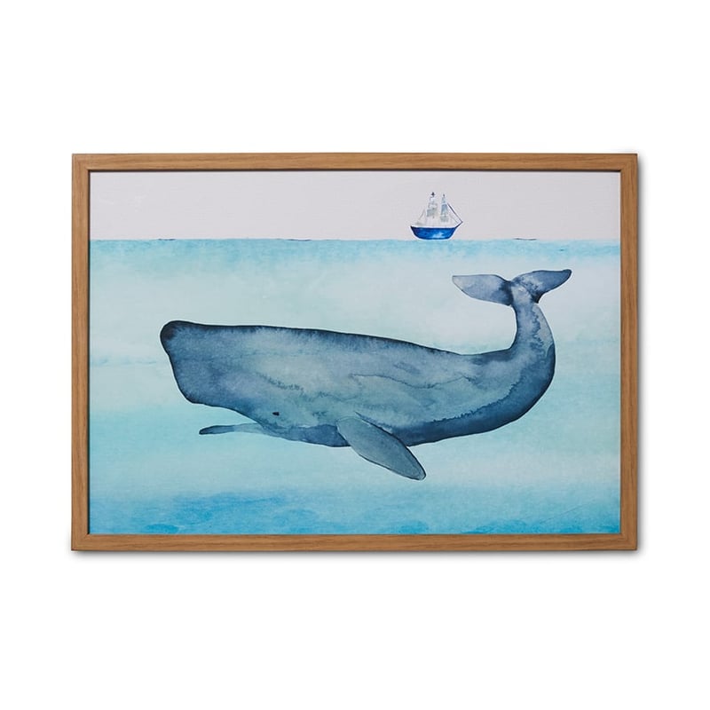 Kids Wonder Whale Wall Art