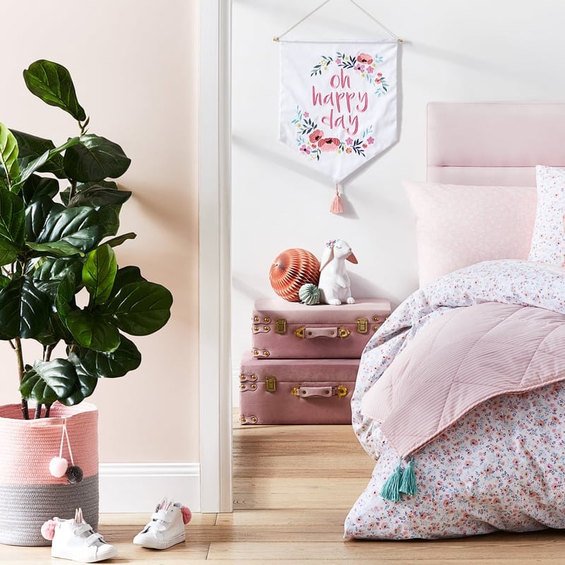 Poppy Floral Wall Hanging