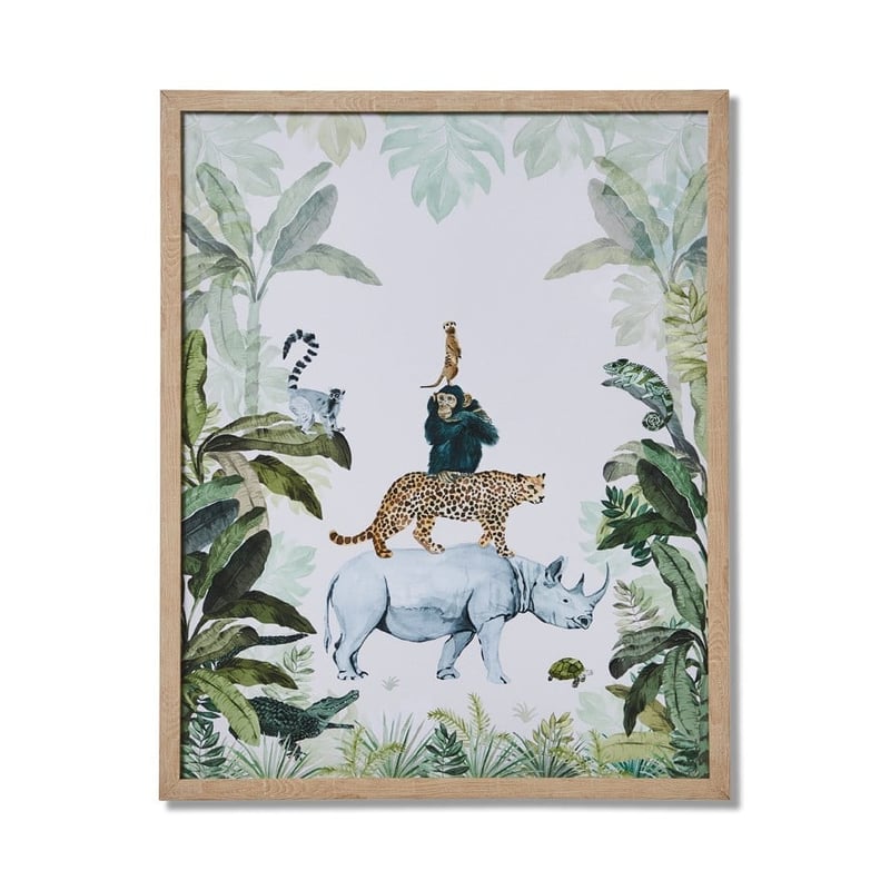 Animalia Jungle Wall Art