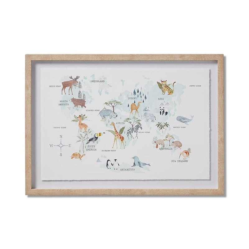 Around The World Wall Art