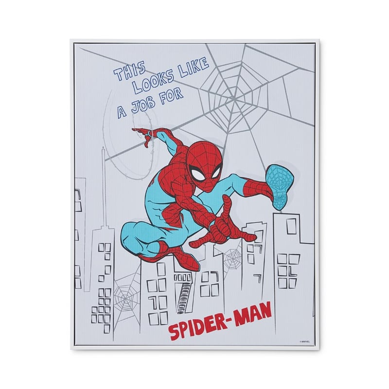 Marvel Spider-Man City Wall Art   