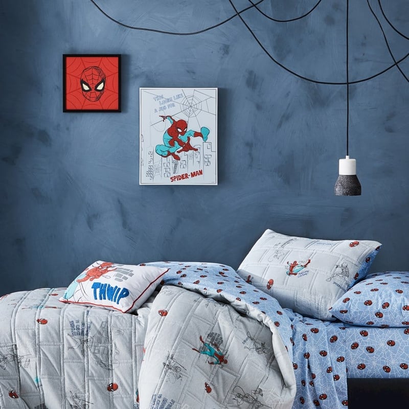 Marvel Spider-Man City Wall Art   