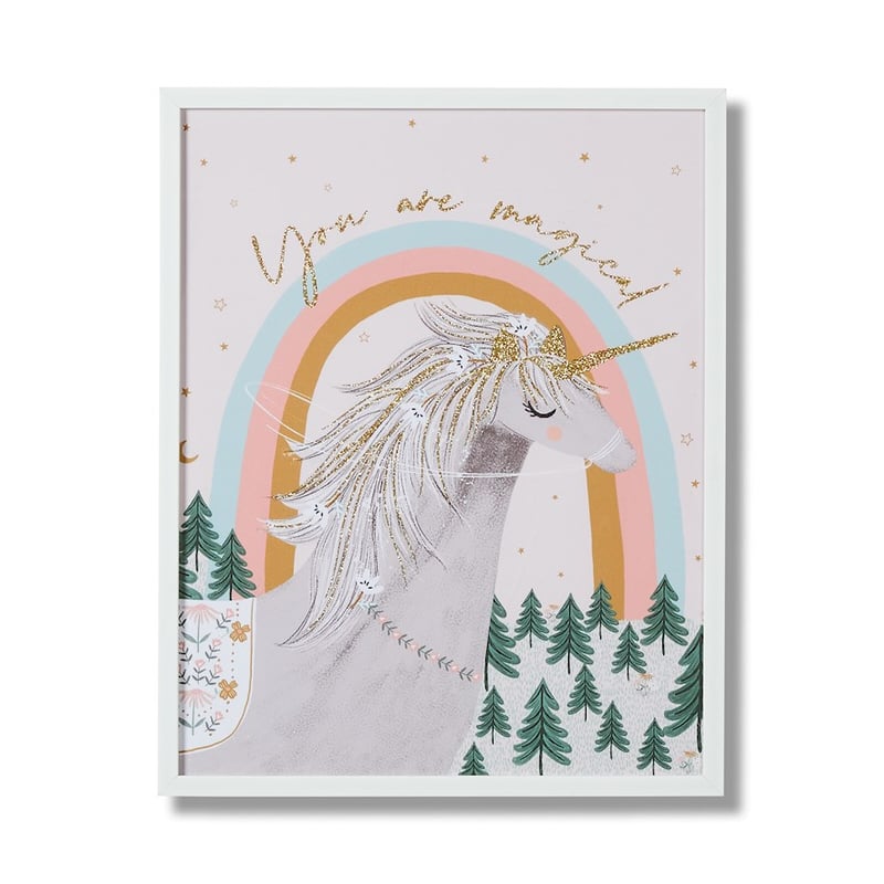I Believe in Unicorns Wall Art 