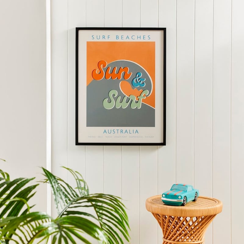 Sun and Surf Wall Art 