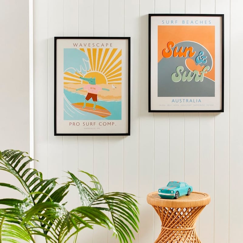 Sun and Surf Wall Art 