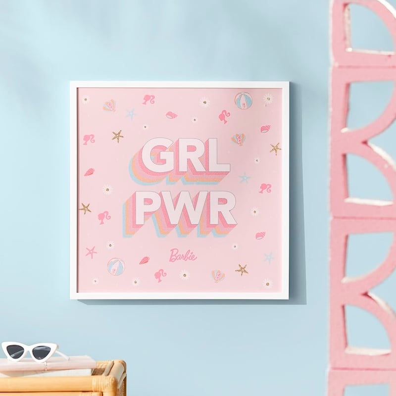 Barbie GRL PWR Wall Art 