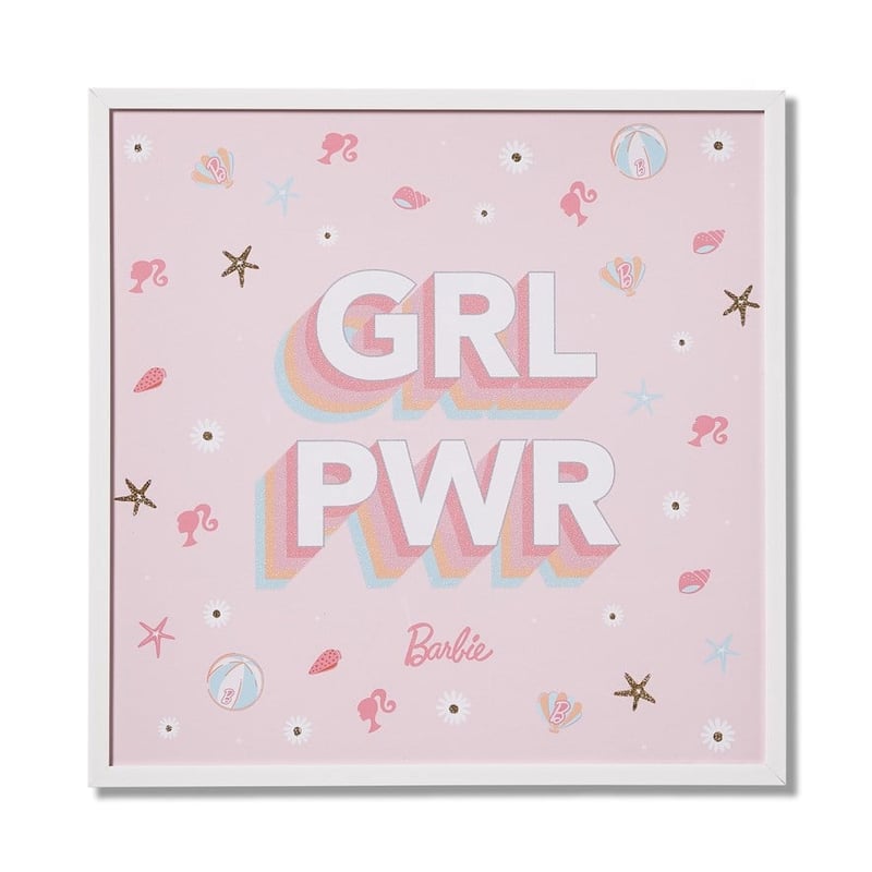 Barbie GRL PWR Wall Art 