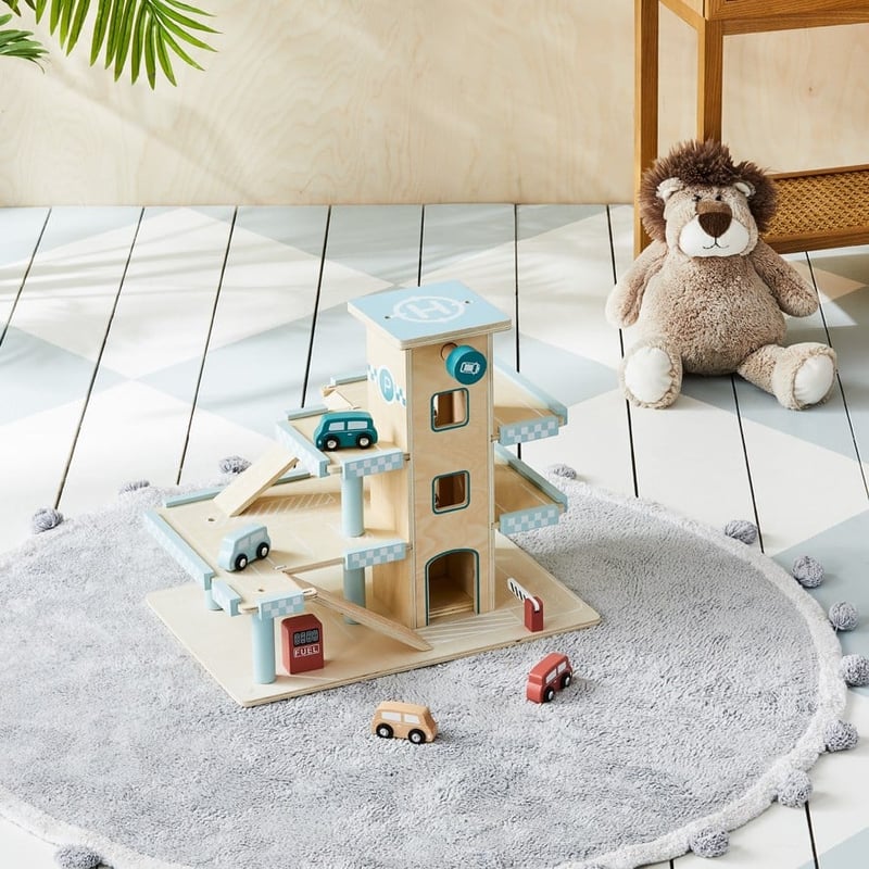 Parking Garage Timber Play Range