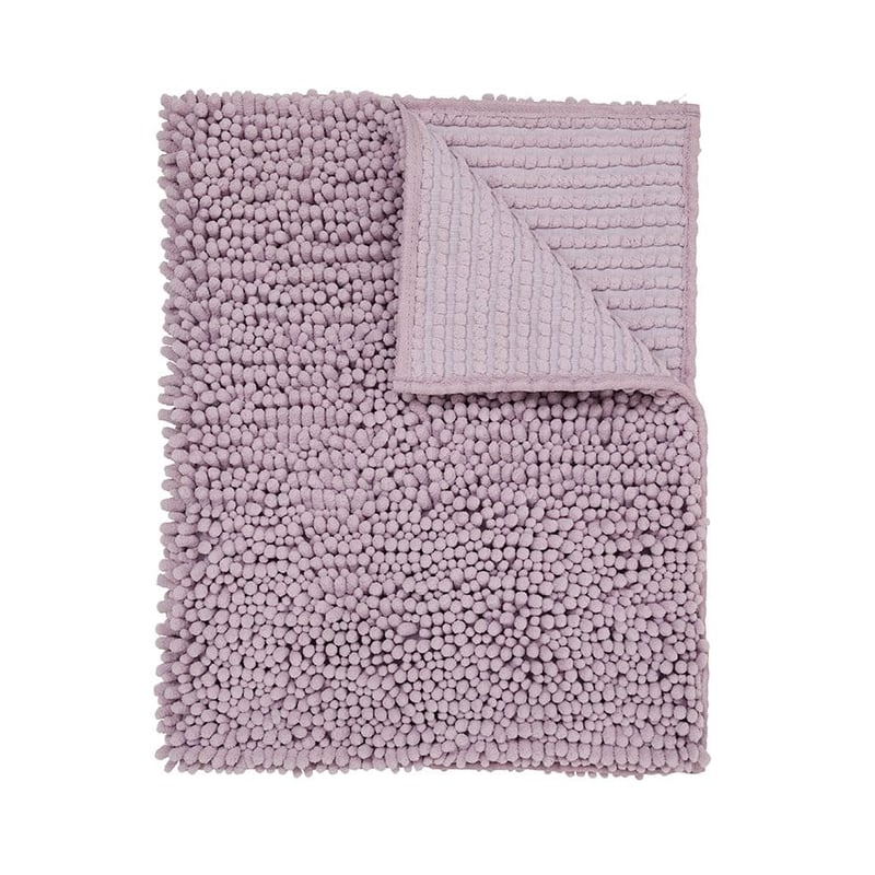 Microplush Lilac Bobble Bath Mat