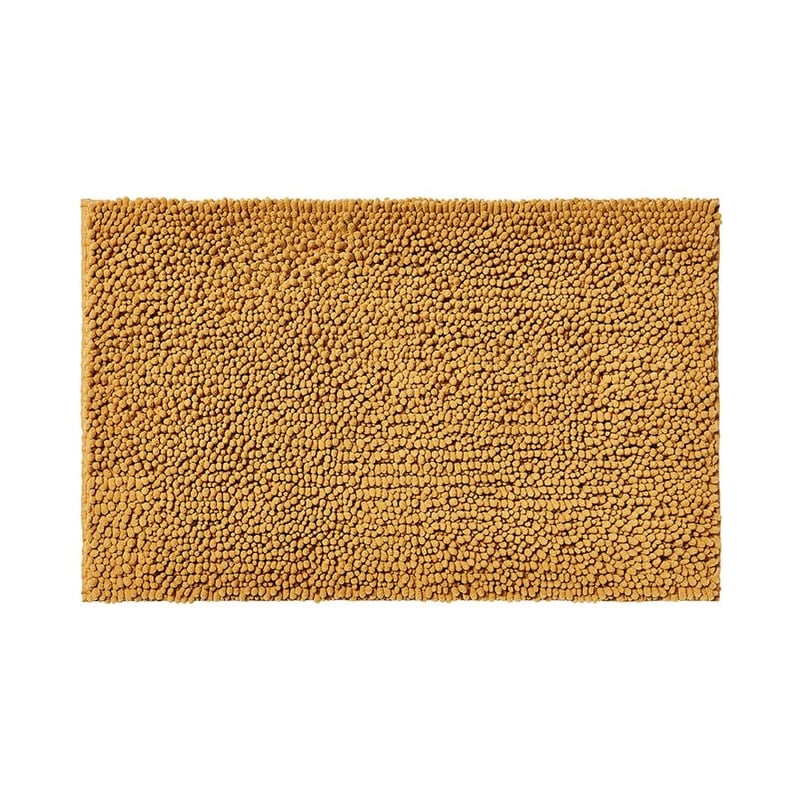 Microplush Mustard Bobble Bath Mat