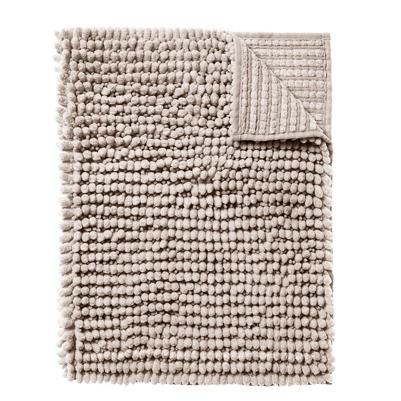 Microplush Stone Marle Bobble Bath Mat