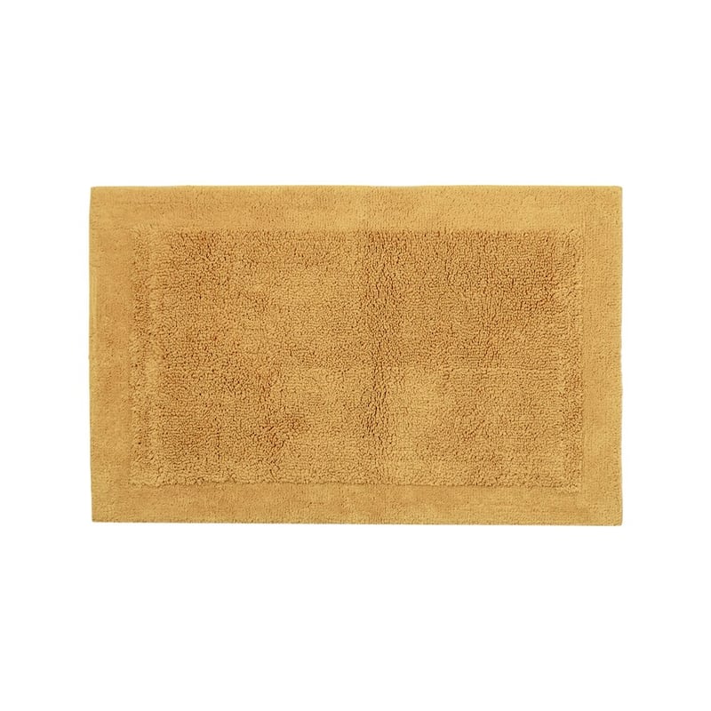 Nicola Mustard Combed Cotton Bath Mat Range
