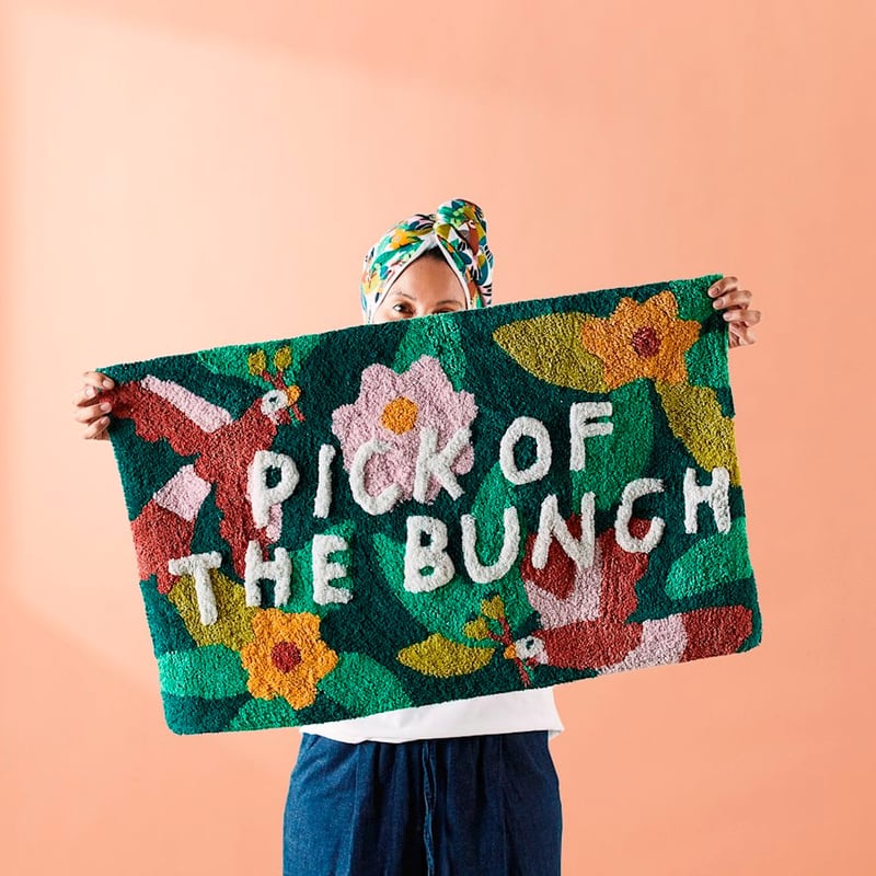 Togetherness Pick of the Bunch Bath Mat