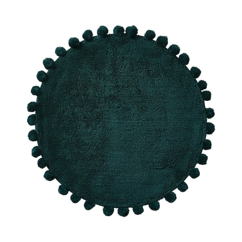 Livia Forest Pom-Pom Circle Bath Mat